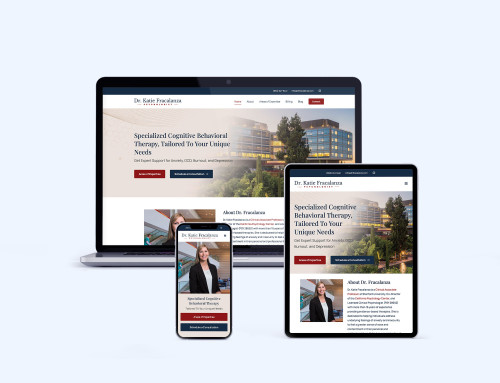 Licensed Clinical Psychologist Website Design