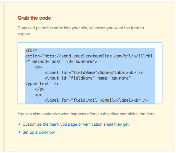 Email Sign-Up Form