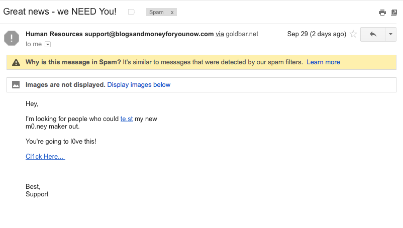 Spam Email